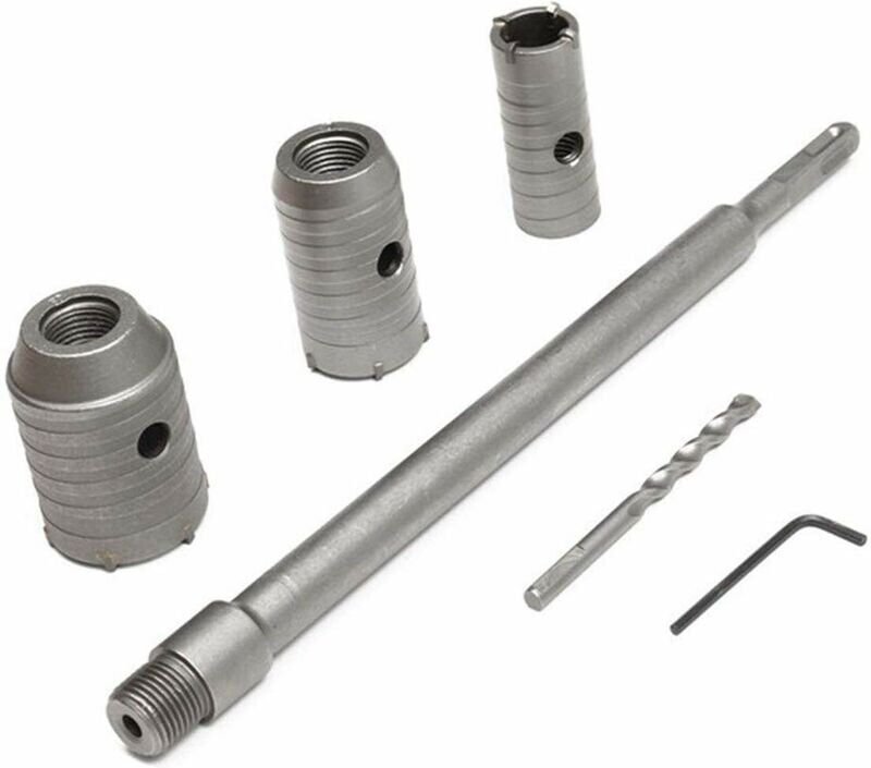 SNQ - 350 mm Betonbohrer mit rundem Schaft, sds Plus, Betonsäge, Lochschneider, Zementsteinwandbohrer mit 30/40/50 mm Er...