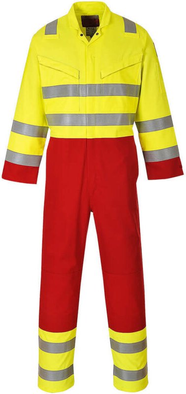 Antistatischer Arbeitshose Hi-Vis Bizflame Gelb S - FR(38-40) - UK(30-32)