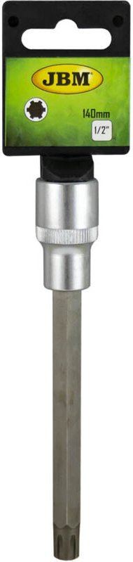 JBM - 1/2' ribe M12 140mm spitze. 13539