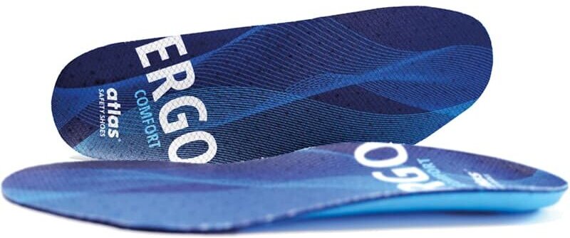 Einlegesohle ergo comfort 98650 atmungsaktiv und feuchtigkeitsregulierend, Größe: 41-43 - Atlas