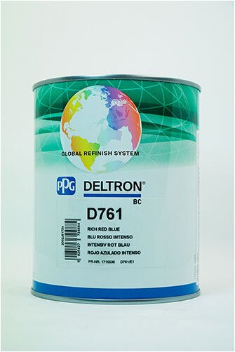 Ppg Deltron D761 Bc Rich Red Blue 1 Liter