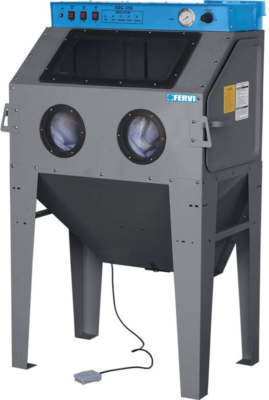 Sandstrahlkabine sandstrahler sandstrahlgerät sandstrahlanlage Fervi 0878