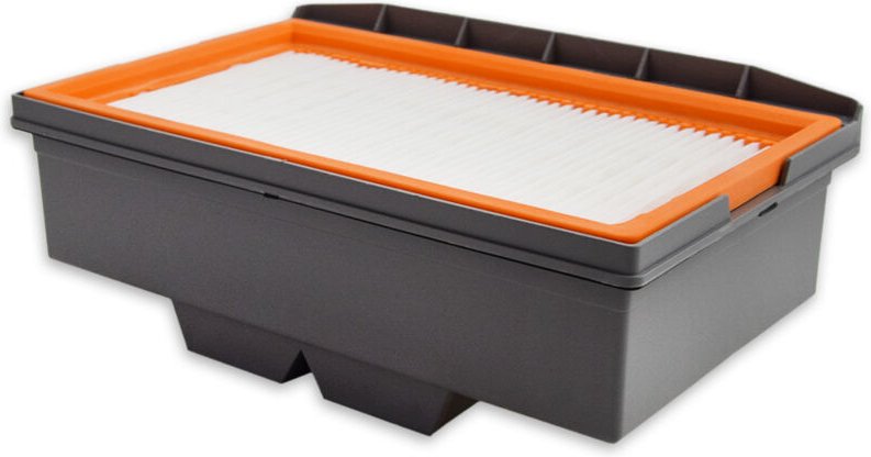 Flachfaltenfilter pes mit Rahmen für Menzer Sicherheitssauger vcm 530 / 550 pro Wood