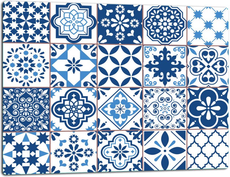 GlassplattenschneideBrett 52x40 Mosaikfliensen