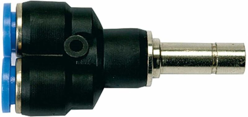 Y-Steckverbindung, Stecknippel »Blaue Serie «, Schl./Stecker-Ø 12 - Riegler