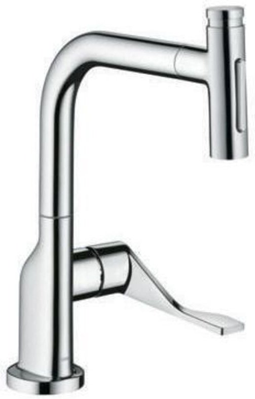 Axor Citterio - Spültisch-Einhebelmischer mit ausziehbarer Brause, Chrom 39863000