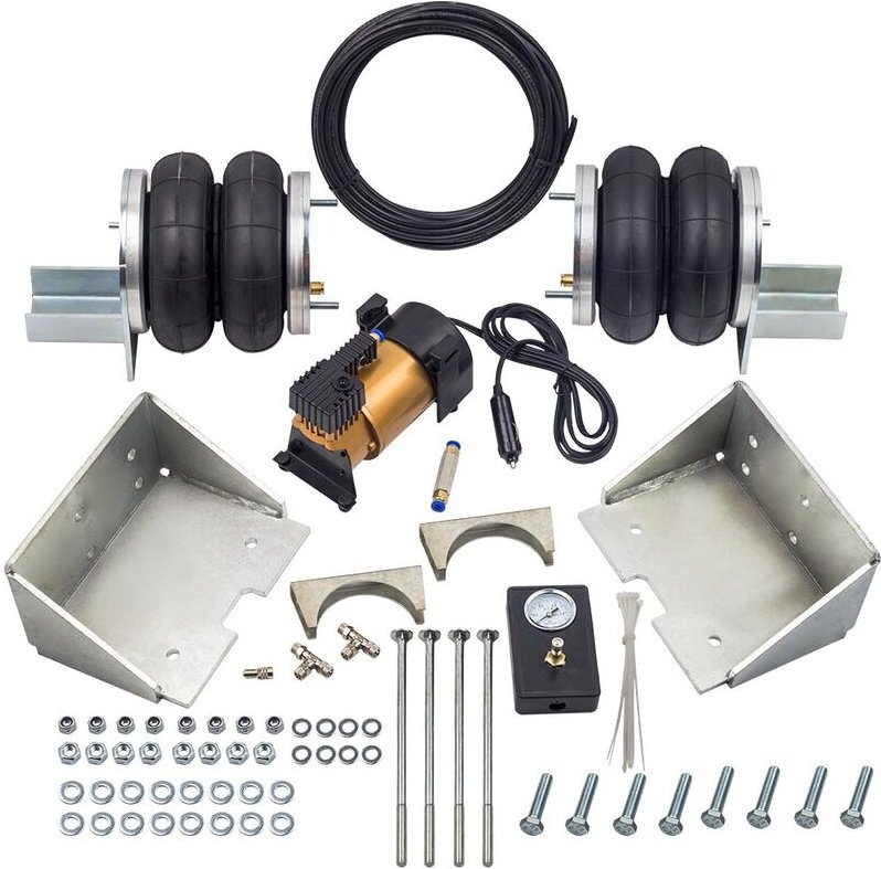 2x Luftfeder mit 12 v Kompressor Kit Für Iveco Daily 35S 35L 2006-2014 4000KG2x Luftfeder mit 12 v Kompressor Kit Für Iv...