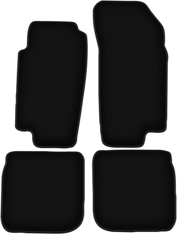 BASIC schwarze Veloursmatten für: Ford Scorpio MK2 Kombi, Limousine (1994-1998)