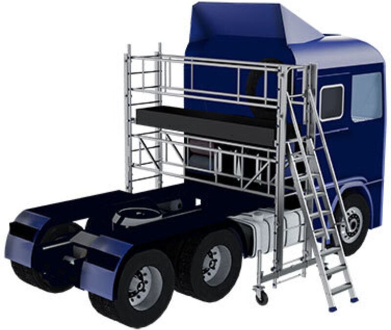 Thumbnail - Zugangsmittel : Treppe - Plattformhöhe 3.20m - EC330/ESC