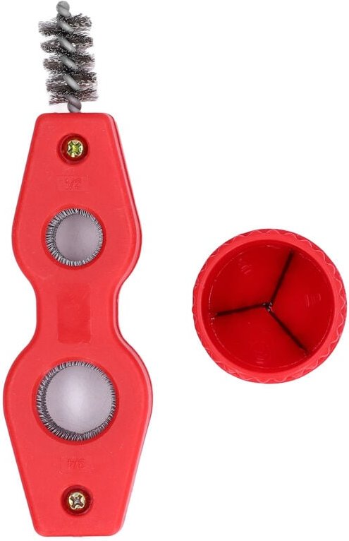 Ej.life - Kupferrohrreiniger-Reibahlen-Set, 2-in-1-Innen- und Außenrohrentgratungswerkzeug mit Rohrreibahle Zum Polieren...