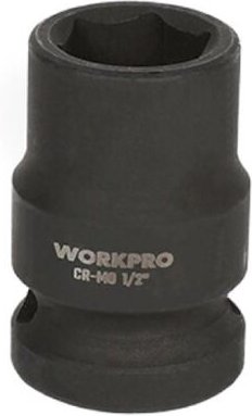 1/2' Ø19mm Sechskant-Stecknuss aus schwarzem Chrom-Molybdän-Stahl