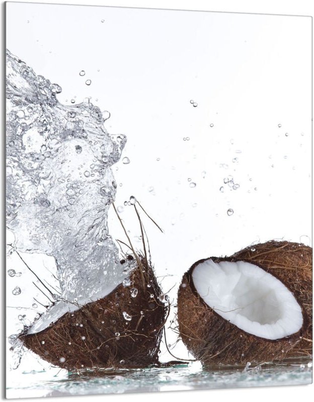 Glasschneidebrett 40x52 Kokosnuss