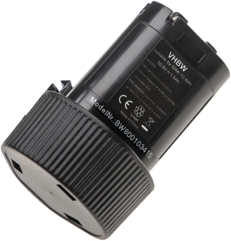 Vhbw - Akku kompatibel mit Makita Baustellenradio DMR102, BMR105, DMR103B, DMR103, DMR106, DMR105 Werkzeug (1500 mAh, Li...