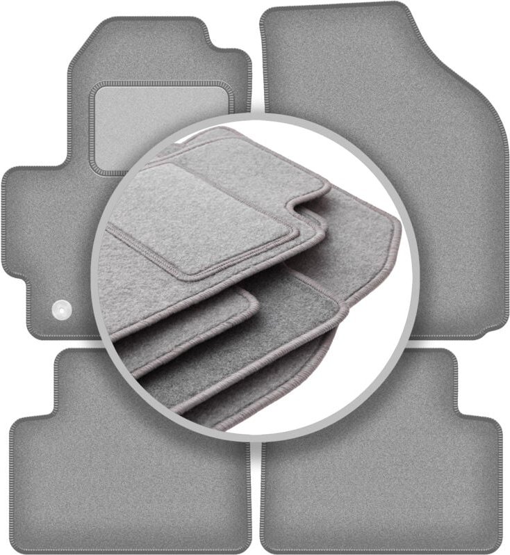 Graue Automatten für: Daewoo Matiz Fließheck (1997-2007)