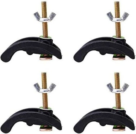 4Pcs cnc Gravur Maschine Presse Platte Klemme Leuchte für T-Slot Arbeitstisch