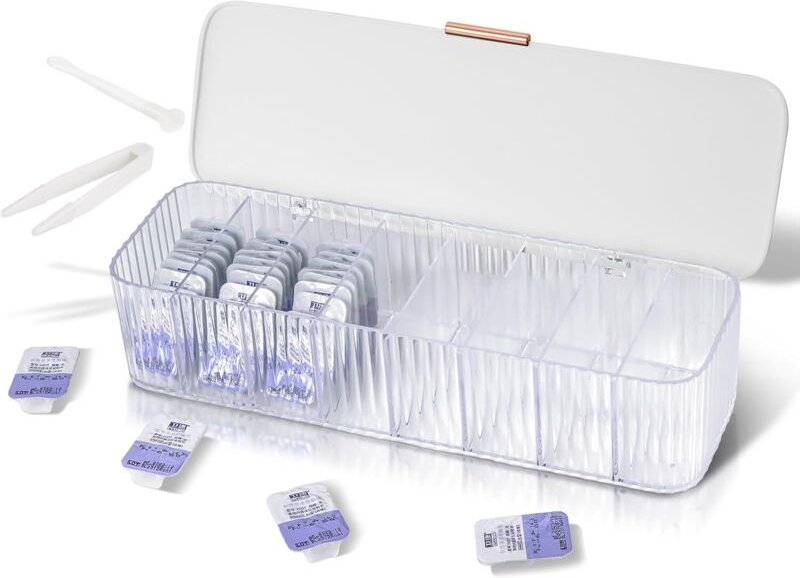 Ladekabel-Organizer – einfach zu verstauen ohne Kabelbinder – Schreibtischschubladen-Zubehör