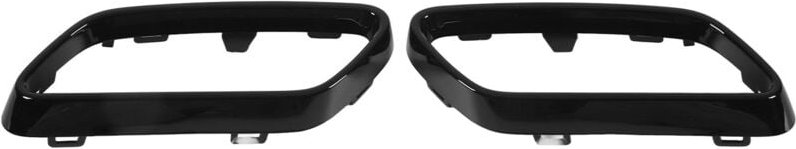 Zoternen - Auspuffblenden-Verkleidung für Benz C-Klasse W206 S206 amg Line ab 2022, Schwarz glänzend