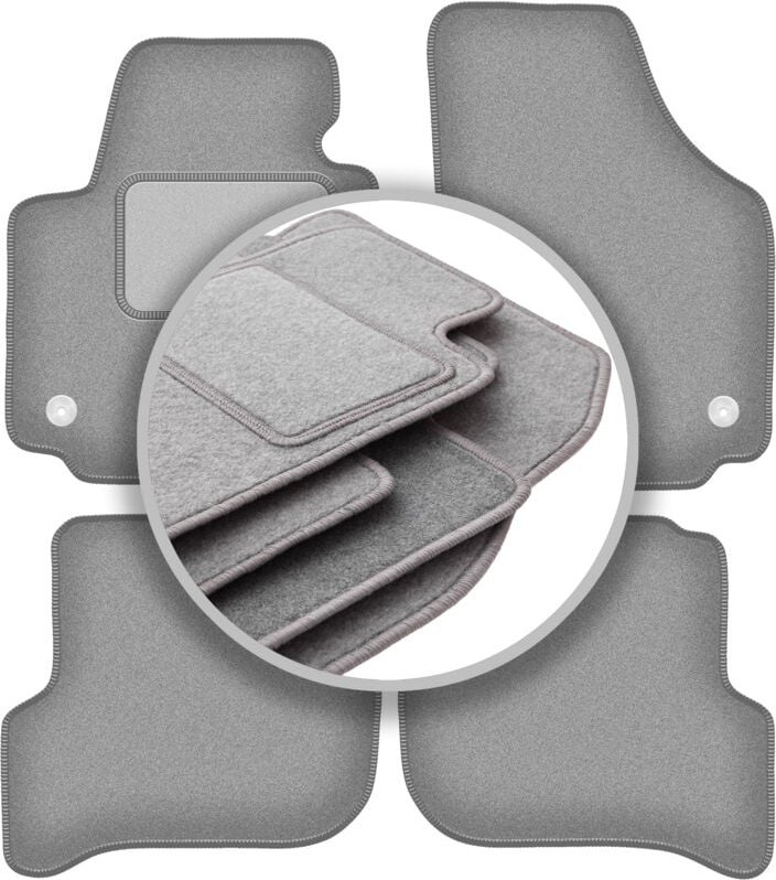 Graue Automatten für: Seat Altea XL Minivan (08.2008-2015)