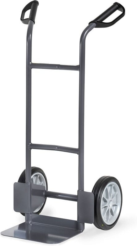 Fetra Stahlrohrkarre Höhe 1150 mm Schaufel 250x320mm 200kg Tragkraft mit ESD-Vollgummibereifung