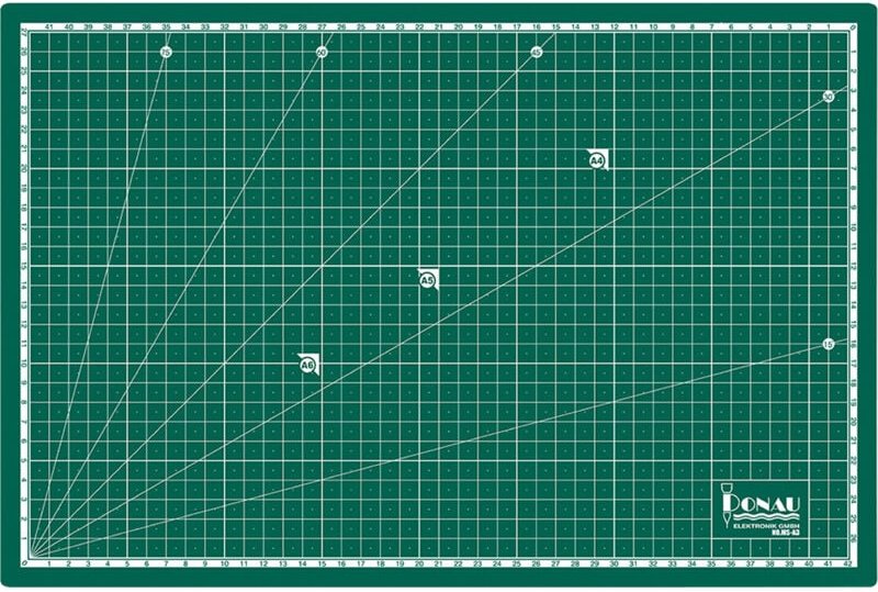 Selbstheilende Schneidematte, A3 (450x300x3 mm), MS-A3 - Donau Elektronik