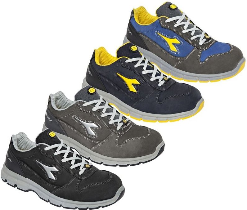 Diadora - Run ll Low S3 esd src Schuhe - 42 eu - Blu - Blu