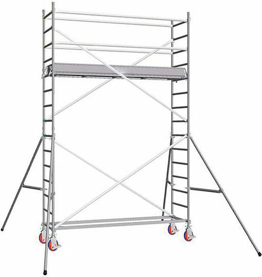 Matisère - Rollgerüst 1 Gerüstdielen - Max.Arbeitshöhe 3.90m - 7130020