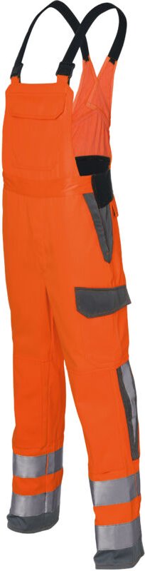 Kübler Latzhose protectiq high vis arc1 psa 3 3393 warnorange/anthrazit Gr. 54