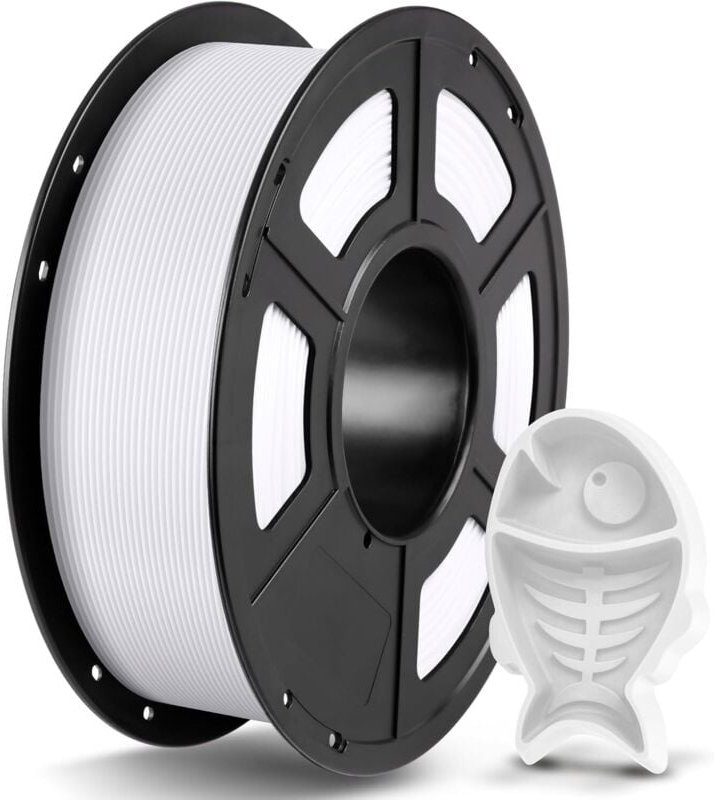 PETG-Filament 1,75 mm, PETG-Filament für 3D-Drucker, hohe Festigkeit und Zähigkeit, Maßgenauigkeit +/- 0,02 mm, 1 kg Spu...