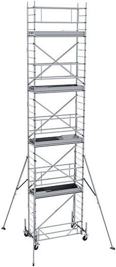 Matisère - Rollgerüst 3 Bühne - Max. Arbeitshöhe 10.00m - EC820T