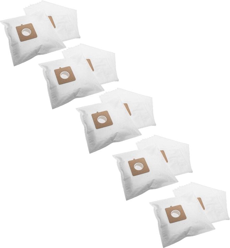 50x Staubsaugerbeutel kompatibel mit lg Electronics vc 3443 - 3446, vc 3460, vc 371 Staubsauger - Mikrovlies, 30,5cm x 1...