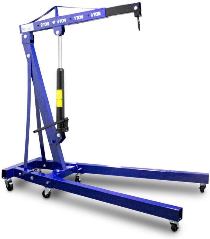 Werkstattkran Hydraulischer Motorheber Motorkran Lastkran Hebekran Klappbar Motorhalter bis 2000 Kg