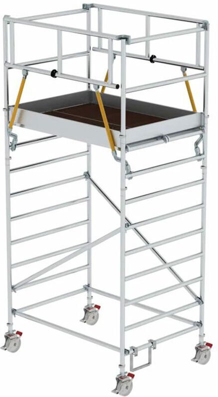 MUNK Rollgerüst SG mit Doppelplattform 1,35x1,80m Plattform 5,07m AH