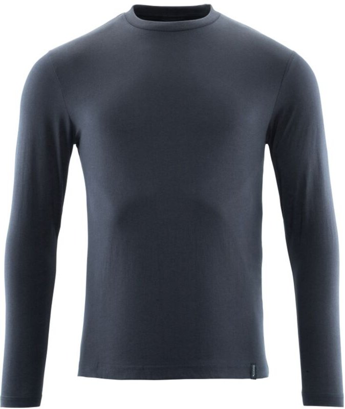 T-Shirt crossover langarm 20181 Gr. m schwarzblau - Mascot