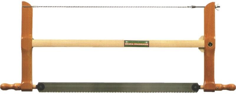 Ulmia - Spannsäge gehärtete Verzahnung freie Schnitte auf Zug ausgelegte Blätter