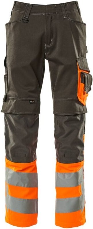 Mascot - Leeds Arbeitshose Gr. 76C47 dunkelanthrazit/hi-vis orange