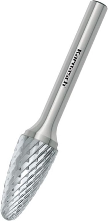 Hartmetall-Frässtift unbeschichtet rbf 10x20x6 65mm HP6