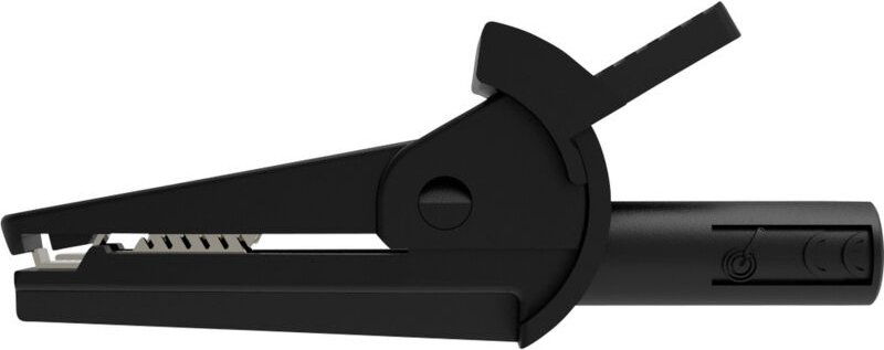 Schützinger - sak 6715 Ni / 2 / sw Sicherheits-Abgreifklemme Buchse Schwarz