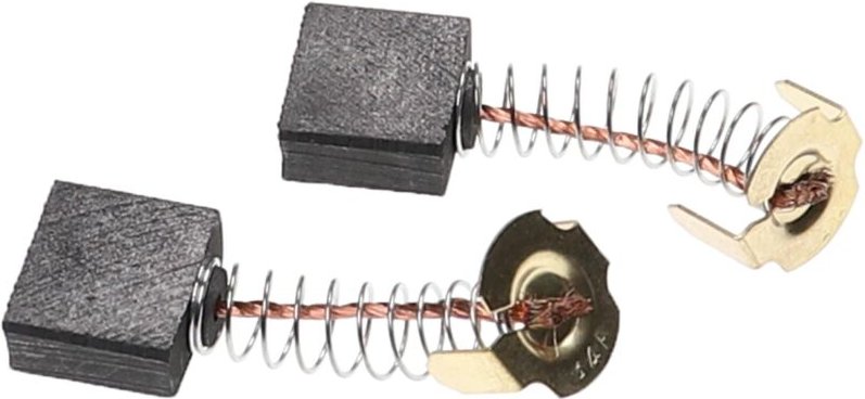 Vhbw - 2x Kohlebürste Motorkohle Schleifkohle 7 x 7 x 17mm Ersatz für Hitachi 999-044, 999-086 für Elektrowerkzeug