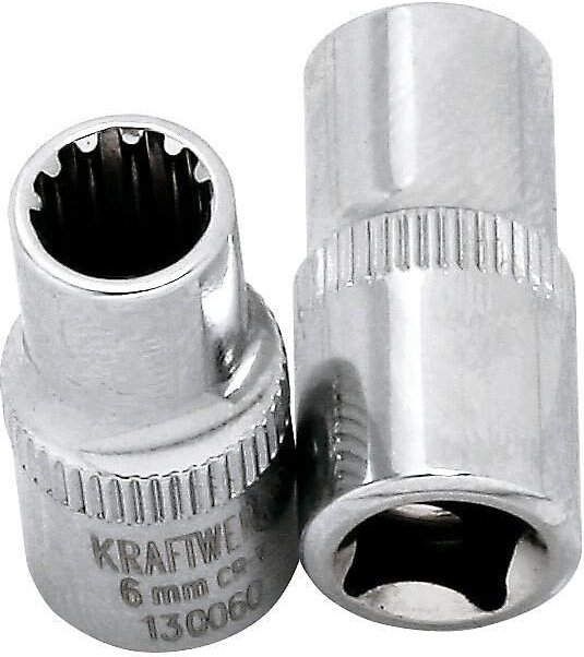 1/4'' Combi-Stecknuss 11mm