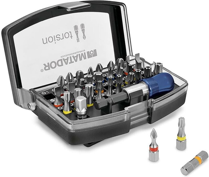 Bit-Satz torsion, 32-tlg., 6,3 mm (1/4'