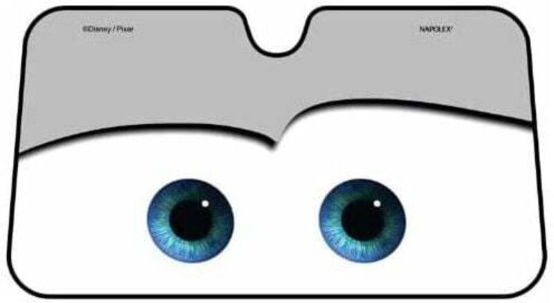 Thumbnail - Sonnenschutz für die Windschutzscheibe des Autos, Big Eyes-Sonnenschutz für die Frontscheibe, Sonnenschutz für den Innen...