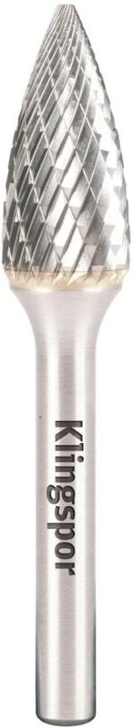 Klingspor HF 100 G Hartmetallfräser, 6 x 18 x 6 mm Kreuzverzahnung