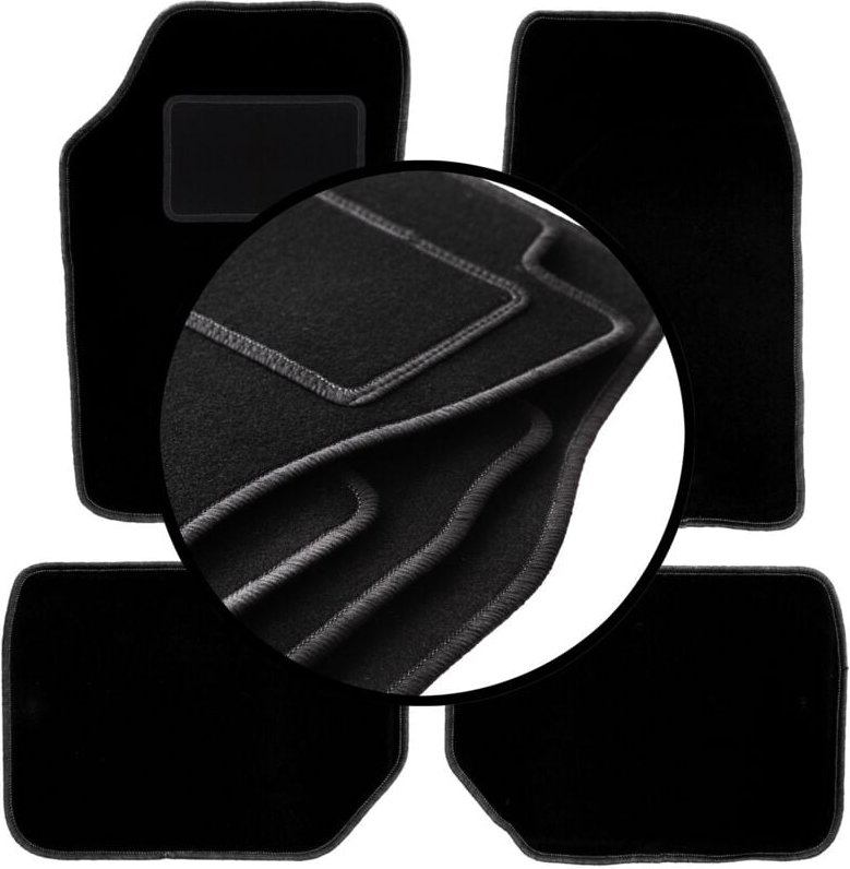 Komplettsatz Veloursmatten für: Saab 900 I 0 (1978-1993)