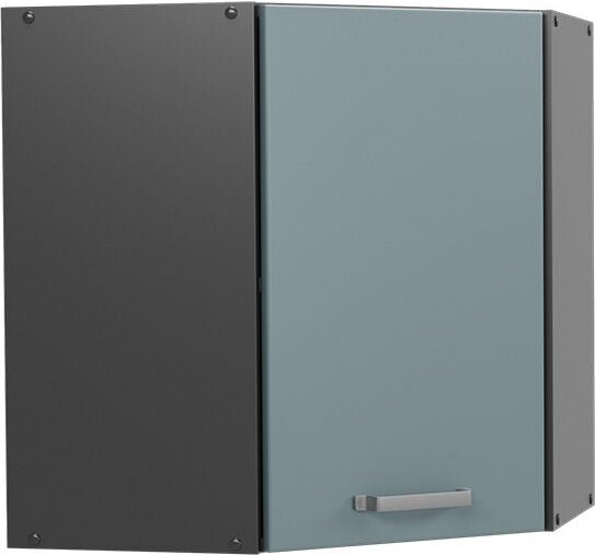 Thumbnail - Vicco - hochwertiger Hängeschrank R-Line, Blau-Grau, 57 cm