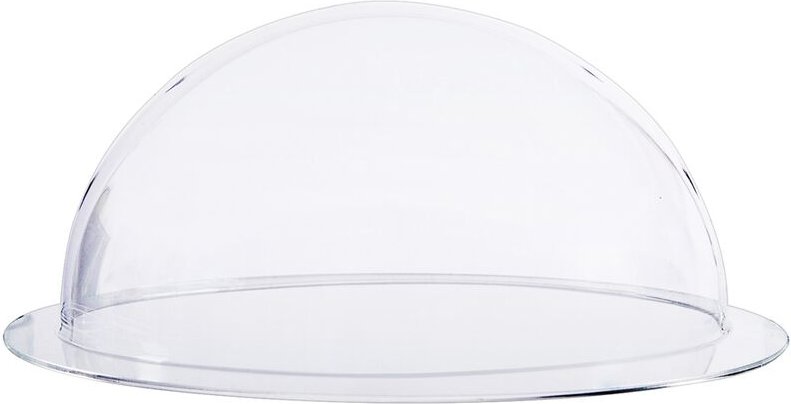 46710 Halbkugel aus Acryl mit Krempe, diy Acrylhaube, ø 10 cm - HMF