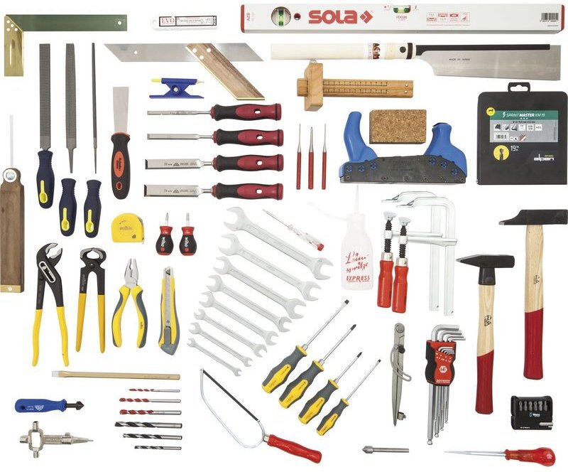 Werkzeugsatz passend zu Mobilo Box 96-teilig