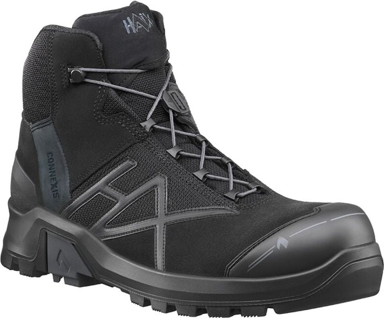 Haix - connexis Safety+ gtx mid black-black,ESD,Goretex,Gr.46 (uk 11,0)