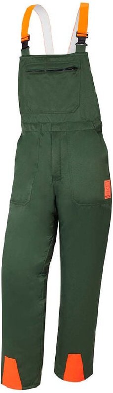 KOX - Novotex-Isomat Schnittschutz Latzhose Form c Grün Größe 54