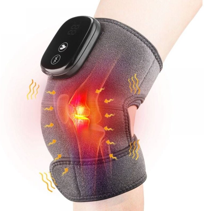 Elektrisch beheizte Knieschützer, Vibrationsmassage-Schulter- und Ellbogenschützer, Wärmeschutzausrüstung für heiße Komp...