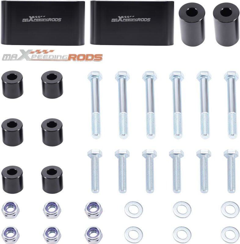 Maxpeedingrods - 2' Rear Trailing Arm Spacer Kit for Subaru Forester 1998-2008 Impreza 93-07